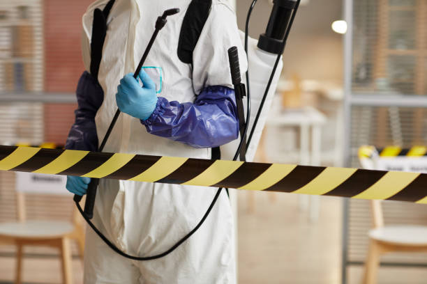 Professional Infectious Disease Decontamination technician working in West Farmington, OH